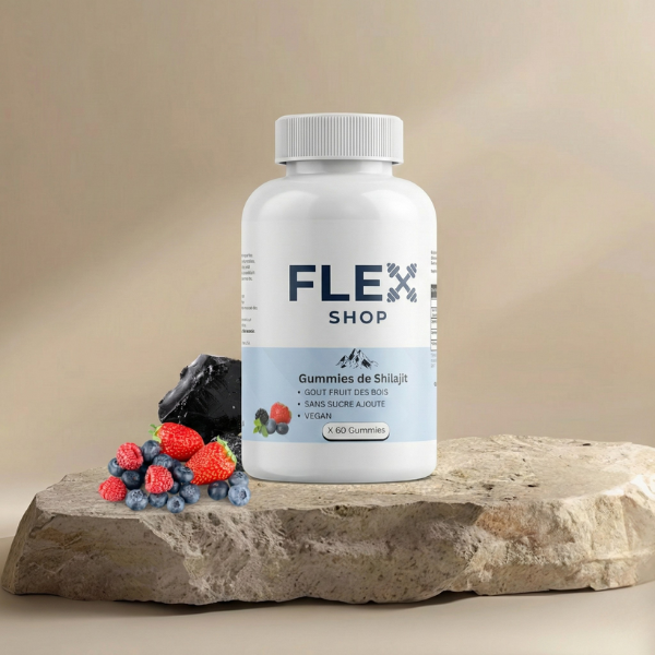 Shilajit Gummies | ÉNERGIE & BIEN-ÊTRE | 60 Gummies