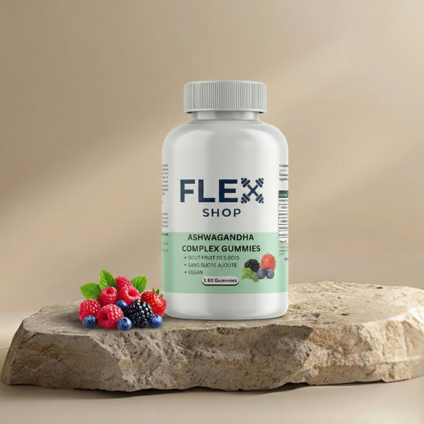 Ashwagandha Complex Gummies | ANTI-STRESS & APAISEMENT | 60 Gummies